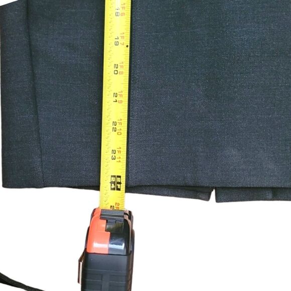 Burberry Charcoal Grey Pencil Skirt - Picture 5 of 7